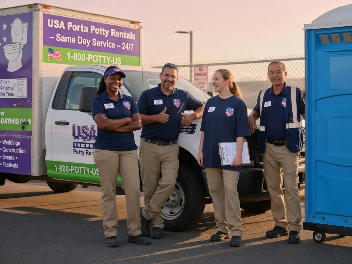Porta Potty Rental company in Dix, IL